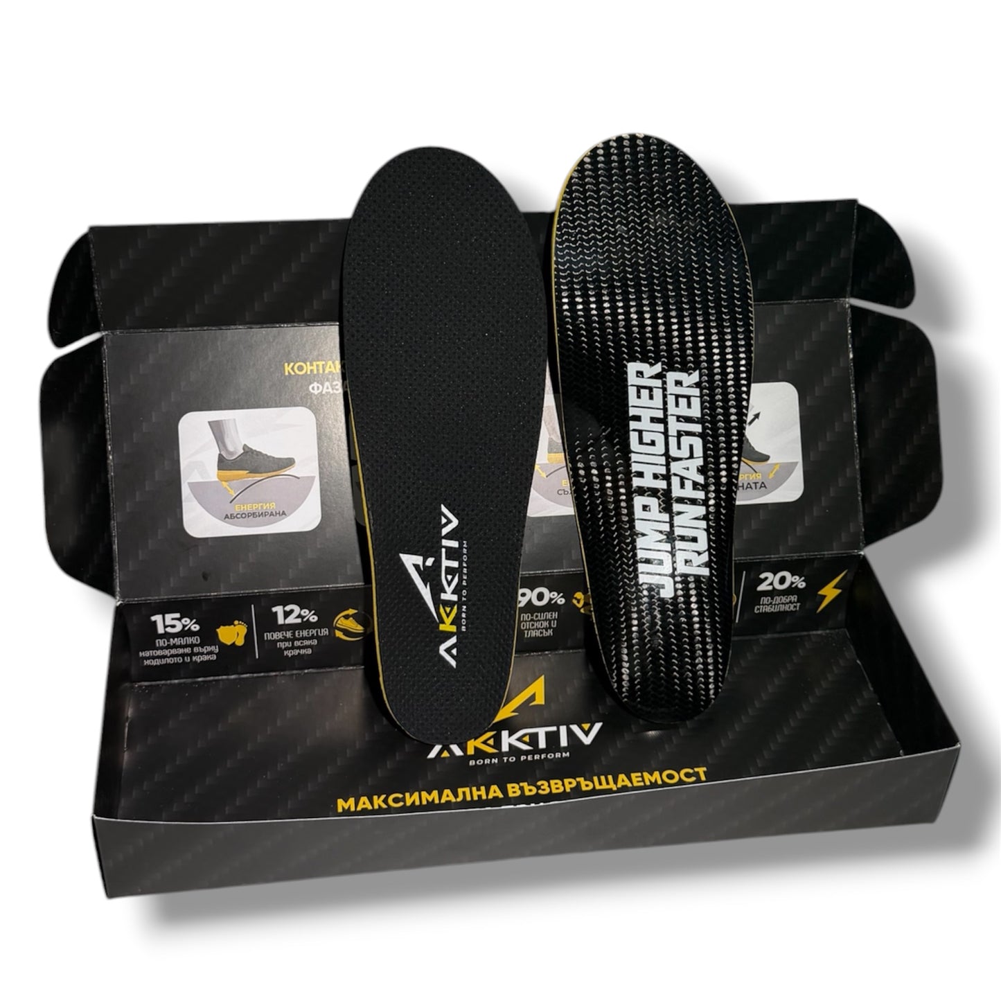 Стелки за Обувки Akktiv Pro Carbon Arch Support